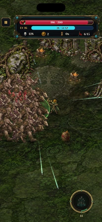 Wind Archer in combat