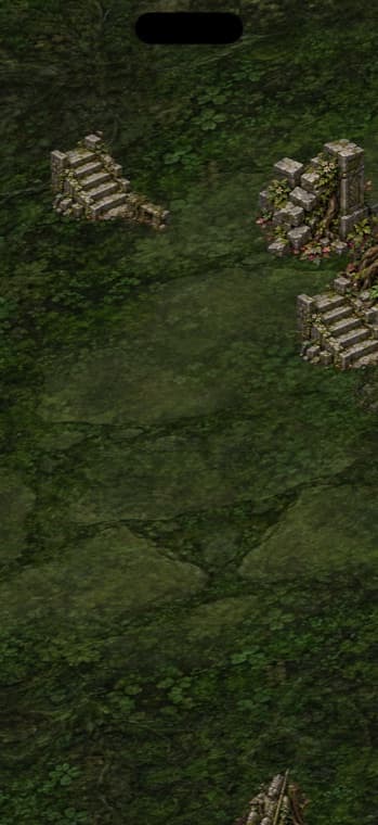 Overgrown Ruins map